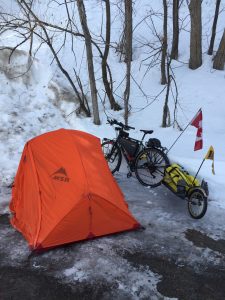 stealth camping in Quebec