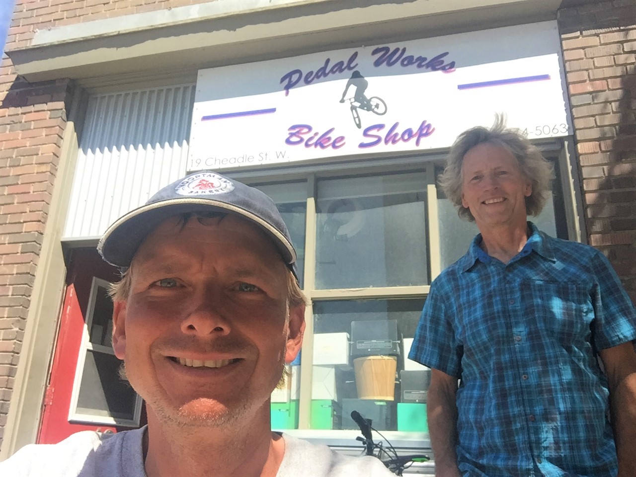 Grant at Pedal Works Bike Shop