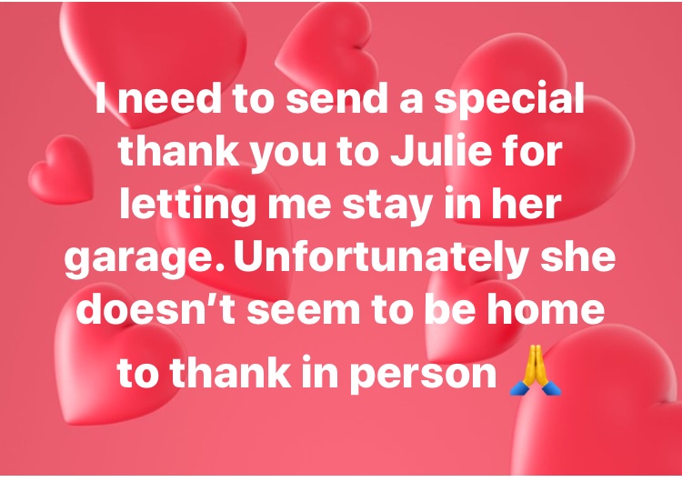 Julie – aunt to Jake Volz