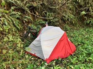 stealth campsite in California