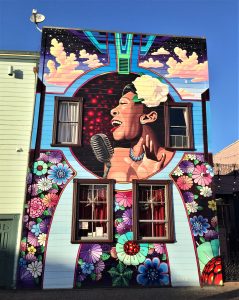 mural at Eureka California