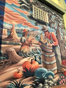 mural at Eureka California