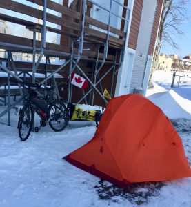 stealth camping in Quebec