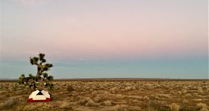 stealth camping in the desert