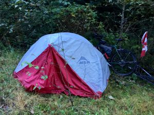 Stealth camping on Vancouver Island