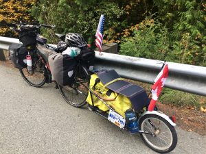 Using my trailer to carry my solar panel